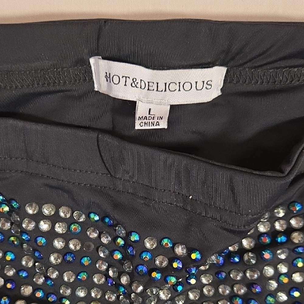 Hot & Delicious Black Rhinestone Set - Picture 4 of 5